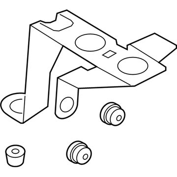 Ford CP9Z-2B389-A ABS Control Unit Bracket