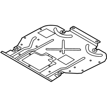 Ford BL3Z-5D032-A Skid Plate