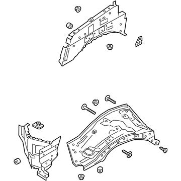 Ford KB3Z-16C274-A Apron/Rail Assembly