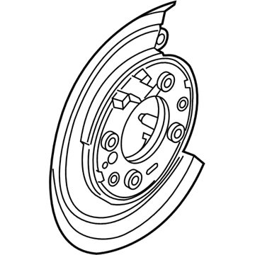 Ford DC3Z-2B636-C Splash Shield