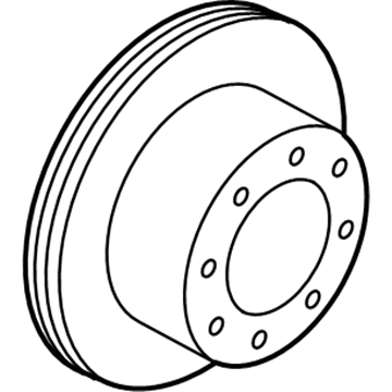 Ford F-250 Super Duty Brake Disc - PC3Z-2C026-A