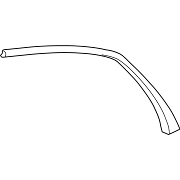 Mercury YF4Z-54255A60-AA Reveal Molding