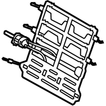 Ford 9T1Z-5864701-AA Lumbar Support