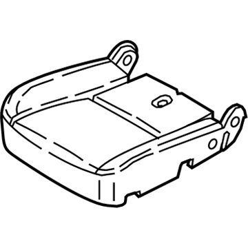 Ford 9T1Z-5862900-BA Seat Cushion Cover Assembly