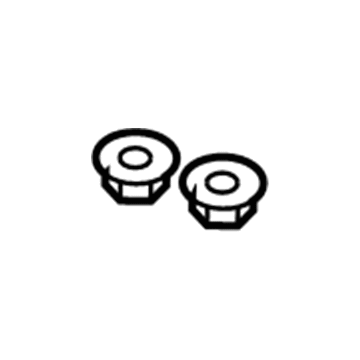 Ford -N807479-S102 Transmission Mount Nut