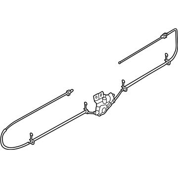 Ford FL3Z-2523394-A Motor & Linkage