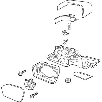Ford LB5Z-17682-BA Mirror Outside