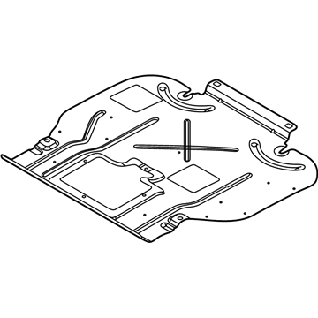 Ford BL3Z-5D032-A Skid Plate