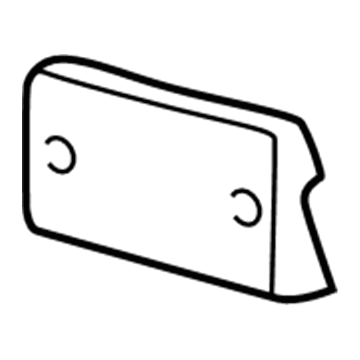 Ford 1W6Z-17A385-AA License Bracket