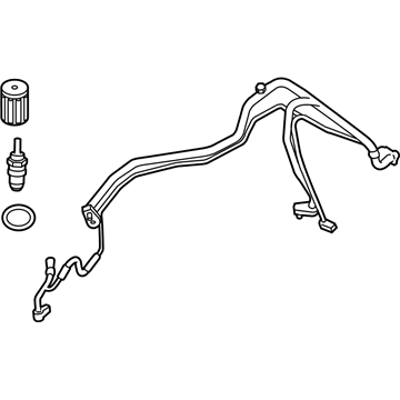 Ford DV6Z-19A834-A Hose & Tube Assembly