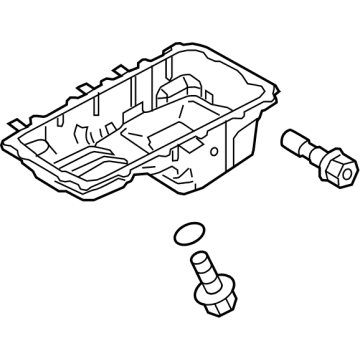 Ford JR3Z-6675-E Oil Pan