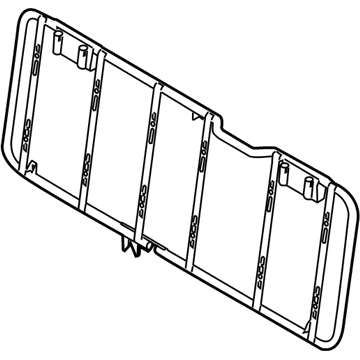 Ford AL3Z-18613A38-A Seat Back Frame