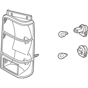 Ford F67Z-13404-AA Combination Lamp Assy