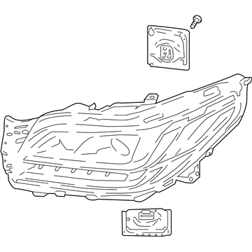 Lincoln Navigator Headlight - JL7Z-13008-E