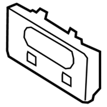 Ford AL3Z-17A385-A License Bracket