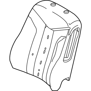 Mercury BN7Z-5464811-A Seat Back Pad