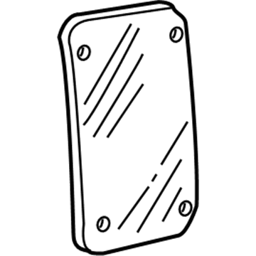 Ford XC2Z-1525722-AA Door Glass