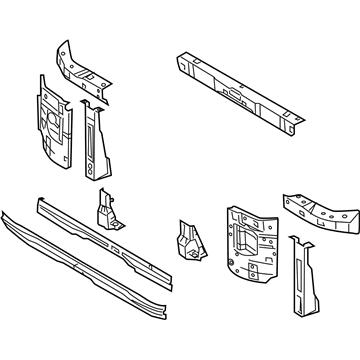 Ford HC2Z-16138-A Radiator Support