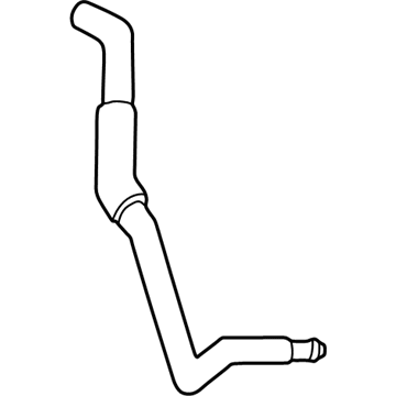 Mercury YF1Z-8075-AA Overflow Hose