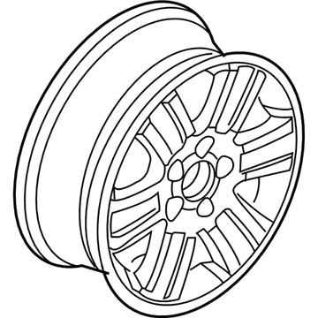 Ford 7L2Z-1007-E Wheel, Alloy