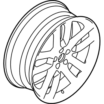 Ford 9T4Z-1007-J Wheel, Alloy