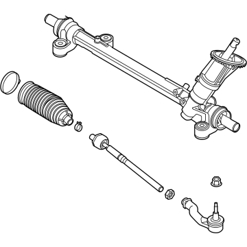 Ford LX6Z-3504-AA GEAR - RACK AND PINION STEERIN