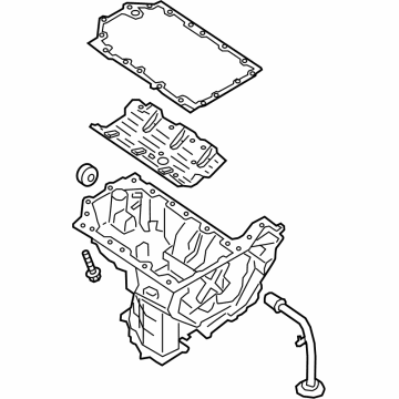 Ford JL3Z-6K040-B Stiffener