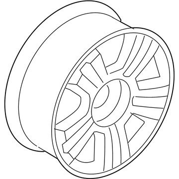 Ford 7L3Z-1007-H Wheel, Alloy