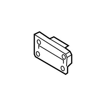 Ford LC3Z-17A385-BA License Bracket