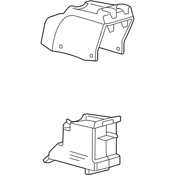 2001 Ford F-150 Center Console Base - 1L3Z-15045A36-CAA