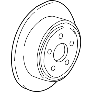 Mercury YL2Z-2V026-BB Rotor