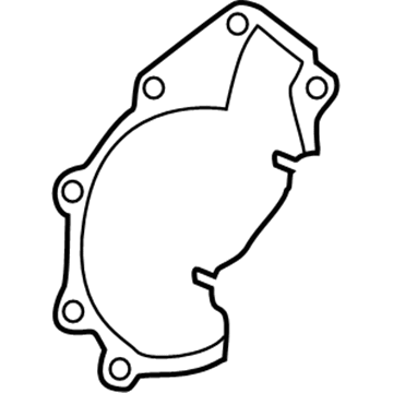 2000 Ford Contour Water Pump Gasket - XS2Z-8507-AA