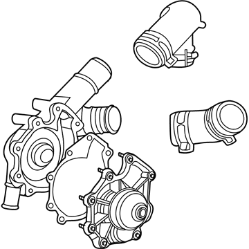 Ford EU2Z-8501-D Water Pump Assembly