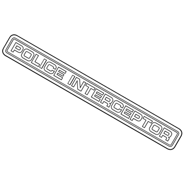 Ford LB5Z-7842528-A Nameplate