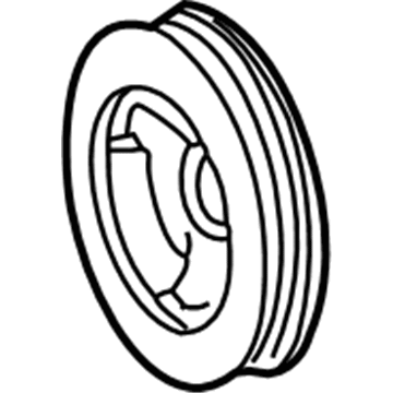 Ford 5F9Z-6312-AA Crankshaft Pulley