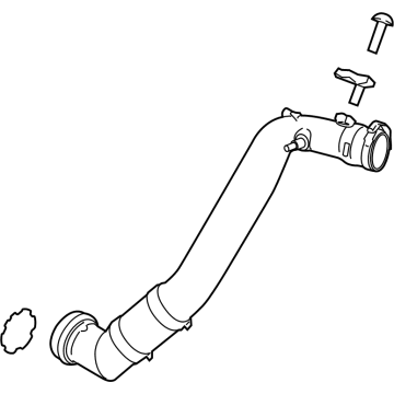 Ford ML3Z-6F073-C Outlet Hose