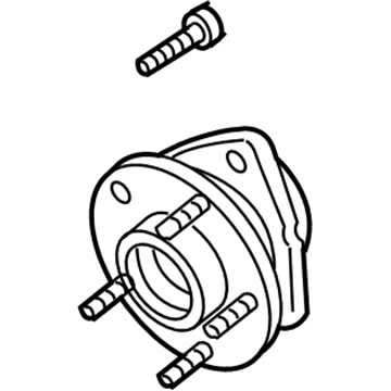 Ford G2MZ-1104-Y Hub & Bearing