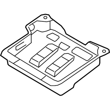 Ford F5AZ9D665B Vapor Canister Bracket