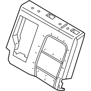 Lincoln LJ7Z-7866801-A Seat Back Pad