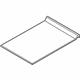 Ford FL3Z-16519A02-AL Sunshade, Sandstone Ford FL3Z-16519A02-AL Sunshade, Sandstone