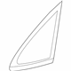 Ford AE8Z-5429711-A Quarter Glass, Rear Ford AE8Z-5429711-A Quarter Glass, Rear