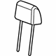 Ford 5L3Z-18611A08-AA Headrest, Rear Ford 5L3Z-18611A08-AA Headrest, Rear