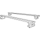 Ford VLC5-Z7855100-A Thule Hd Crossbar System