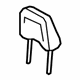 Ford 8T4Z-78611A08-AA Headrest, Front Ford 8T4Z-78611A08-AA Headrest, Front