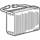 Ford F2UZ19860A Evaporator Core, Front Ford F2UZ19860A Evaporator Core, Front