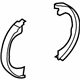 Ford 9L3Z-2648-A Parking Brake Shoes, Rear Ford 9L3Z-2648-A Parking Brake Shoes, Rear
