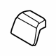 Ford DA8Z-74501A04-JD Headrest Cover, Rear Ford DA8Z-74501A04-JD Headrest Cover, Rear