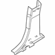 Ford AE9Z-7424346-AA Lower Center Pillar Trim, Charcoal, Front Passenger Side Ford AE9Z-7424346-AA Lower Center Pillar Trim, Charcoal, Front Passenger Side
