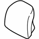 Ford EJ7Z-78610A62-AA Headrest Cover Ford EJ7Z-78610A62-AA Headrest Cover