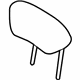 Ford AE5Z-54611A08-CH Headrest, Front Ford AE5Z-54611A08-CH Headrest, Front